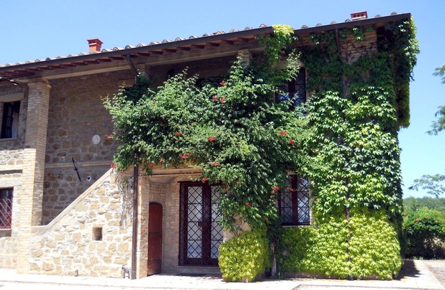 Charming farmhouse with pool close to Assisi and Perugia in a wine estate