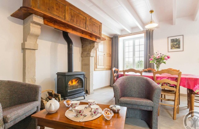 Charming Family Farmhouse with Modern Comforts, Private Yard, and Terrace in Cotentin