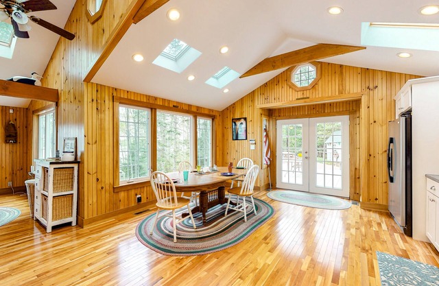 Charming lakefront home with dock, fast WiFi, & washer/dryer