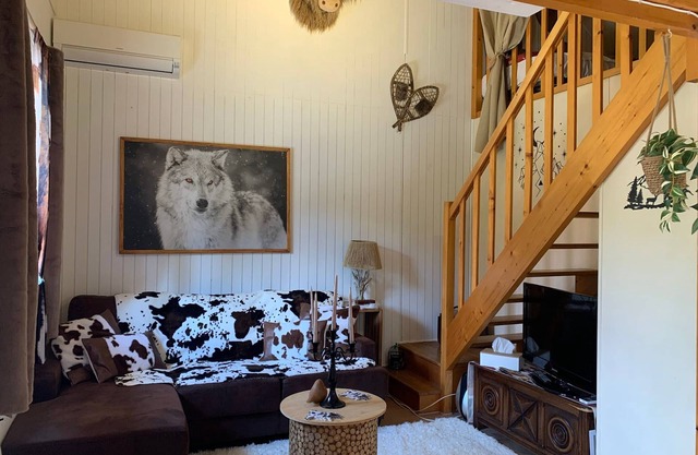 Charming mountain chalet in Barcelonnette, 4 people, terrace and garden