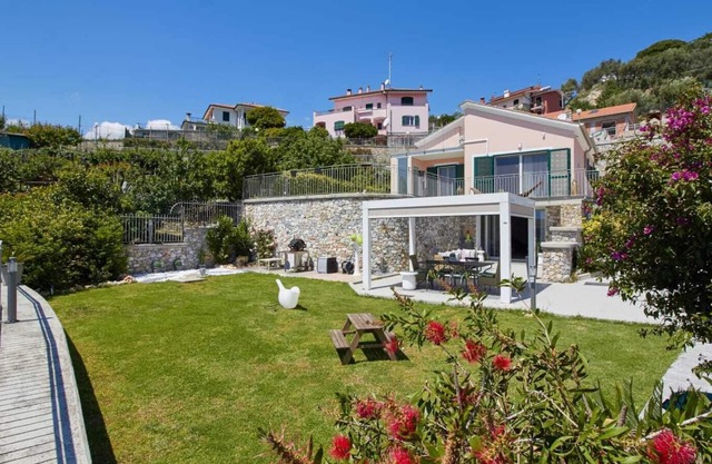 Charming sea view villa with garden and delightful outdoor spaces