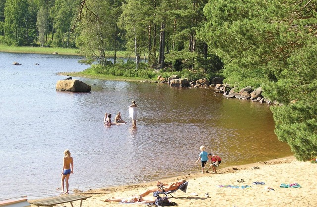 Charming semi-detached house on the border of the provinces of Skåne and Kronoberg.