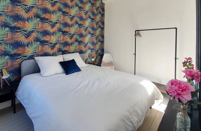 Charming studio with a view of the Abbaye-aux-Hommes