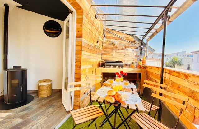 Charming triplex hypercentre with TERRACE & BALNEO ROOF