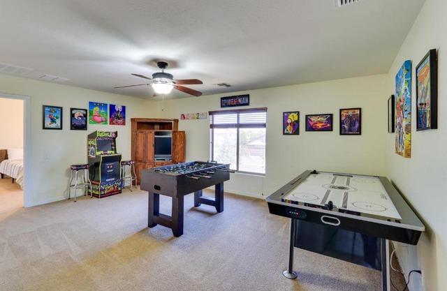 Cheerful Maricopa Gem with Home Theater and Game Room!