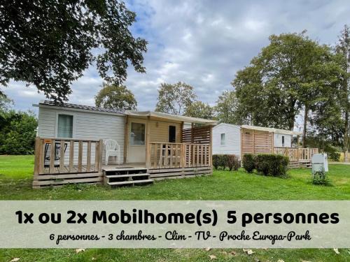 Chez Philippe et Sylvie - 2 bungalows pour 5 proche Europa-Park