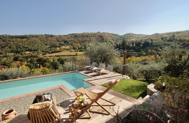 Chianti Tuscany: a villa with a view