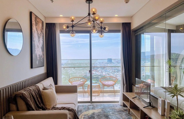 Chic 2-bedroom condo with infinity pool free Vũng Tàu- Xuân Homestay