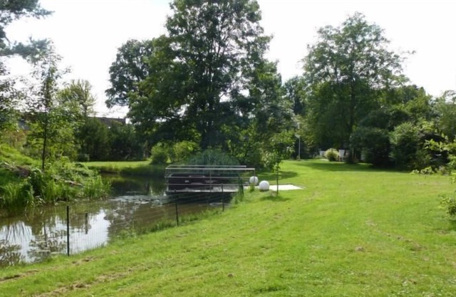 Chic apartment in the middle of nature, yet fenced, 10,000 square meters of garden