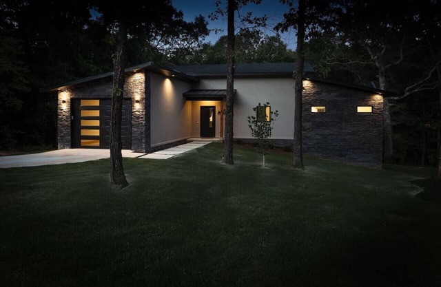 Chic Chalet with Hot Tub Steps from Back 40 Trails