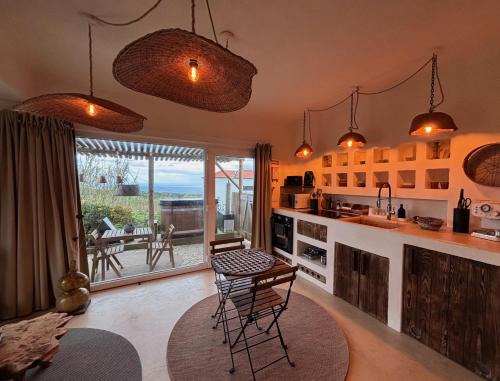 Chicken Raiser Cabin Unique Ocean View with Hot Tub