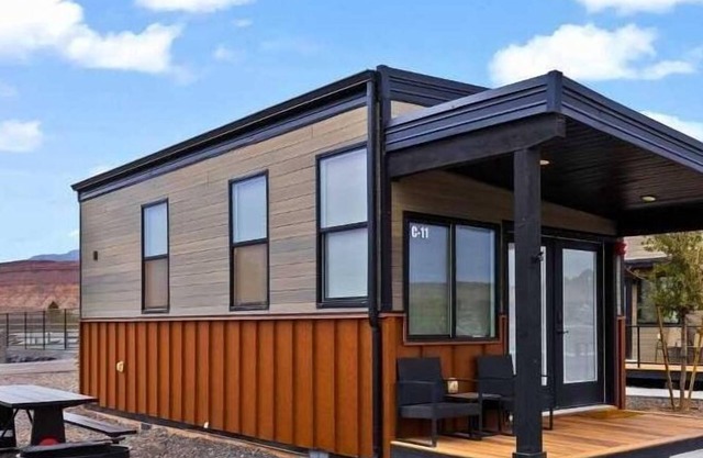 Cindy Glamping Cabin 1 Bedroom/1 Bath Efficiency - Studio Apartment for Short Stays
