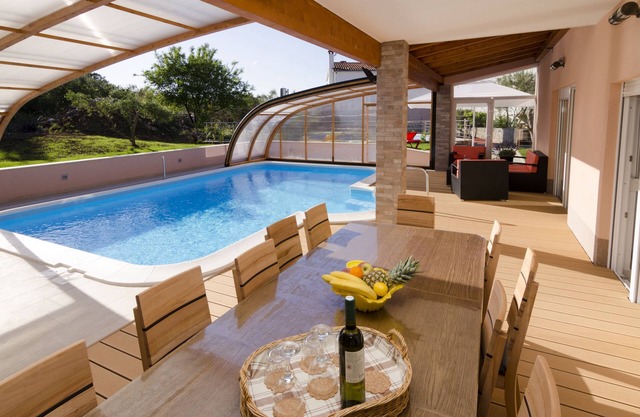Čiovo- villa with a heated pool- all year vacation