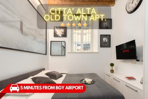 Città Alta Home - 5min from BGY Airport-AC-WiFi