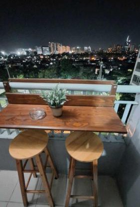 City View and WIFI in 1BR Grace Residences Taguig City
