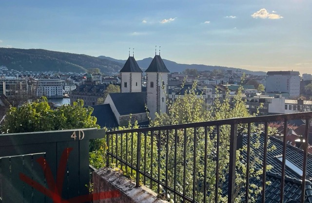 City View Bergen. City and sea views from your private terrace. Very central.