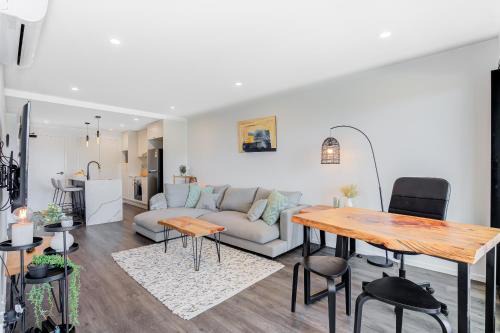 Cityscape Comfort 2BR Abode w/ Balcony & Parking