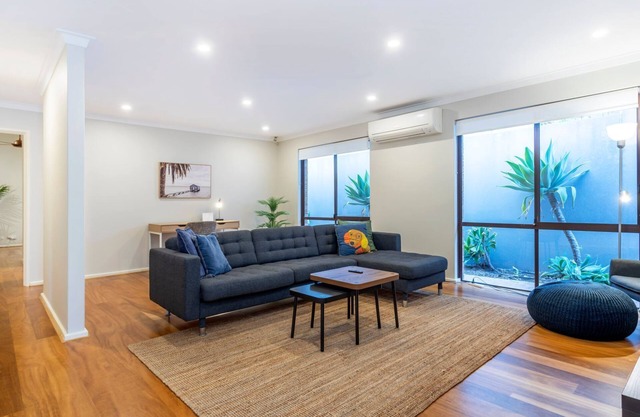 Claremont Calmness is a beautiful spacious pet friendly home in the heart of Claremont.