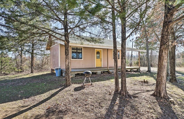 Clayton Cabin Rental Near Sardis Lake!