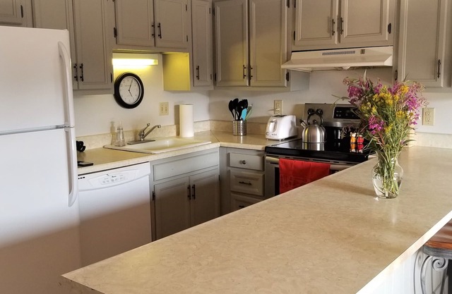 Clean, comfortable, quiet condo near it all in Summit County! Pool and hot tub!