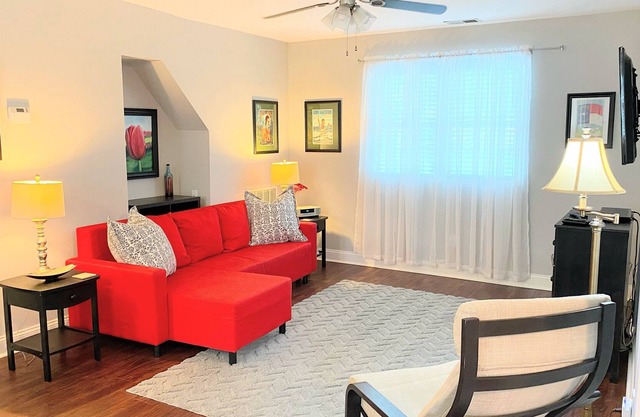 Clean, Convenient, Private, Close to many area attractions- racing, shopping