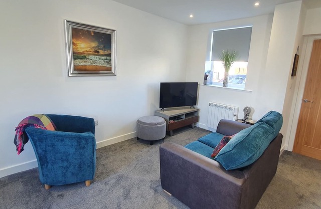 Cleveleys apartment with free parking