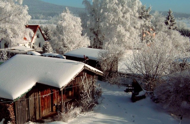 Close to nature and a relaxed stay in the countryside on the edge of the forest