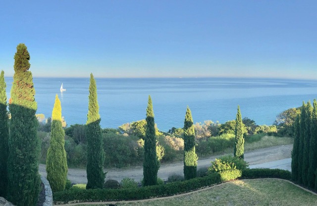 Coastal retreat with panoramic water views