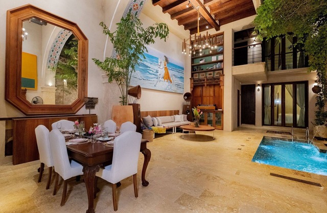 Colonial Luxury Villa in Getsemaní w/Private Pool, Jacuzzi & Rooftop Views