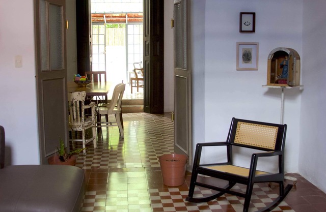 Colonial with artistic touch house