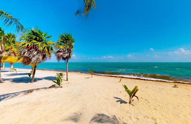 Colorful and charming cabana with WiFi & partial AC - walk to beach