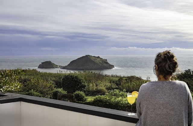 Come and enjoy peace, quiet and views of the sea and mountains in your comfort.