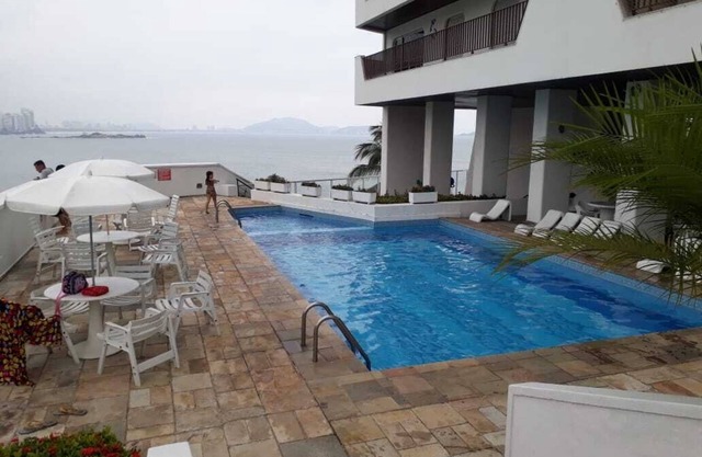 Come enjoy the beautiful rooftop at Guaruja