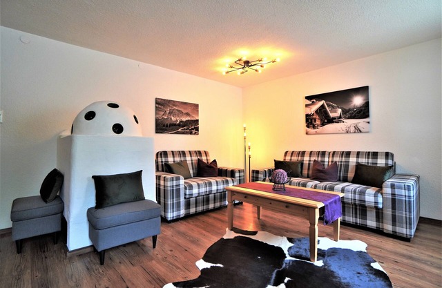 Comfort apartment on the Zugspitze with a large garden and wonderful mountain views