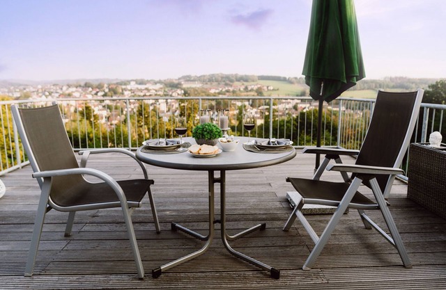 Comfort vacation apartment with large roof terrace and panoramic view