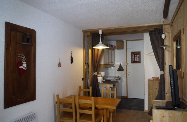 Comfortable apartment, 1 separate bedroom, at the foot of the slopes in Valmorel