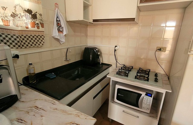 Comfortable studio apartment on Praia Solemar street - Praia Grande