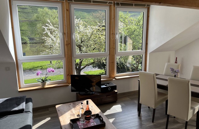 Comfortable apartment, plus a balcony with stunning river view