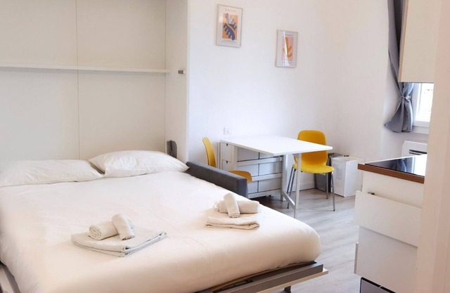 Comfortable and bright studio apartment.