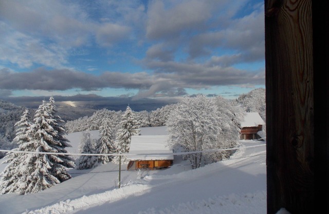 Comfortable chalet with splendid view over the valley.