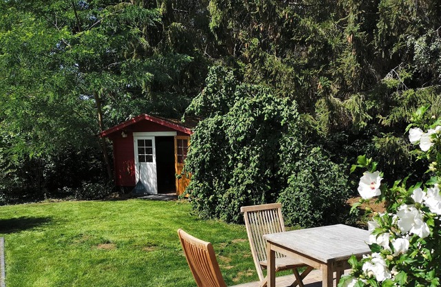 Comfortable house with a garden in the countryside in front of Usedom and the Baltic Sea beach, barrier-free