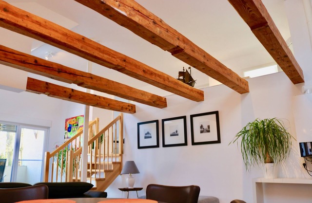 Comfortable mod. Apartment -Lighthouse-(95m2) in the middle of Steinhude, WLAN, wallbox, parking lot