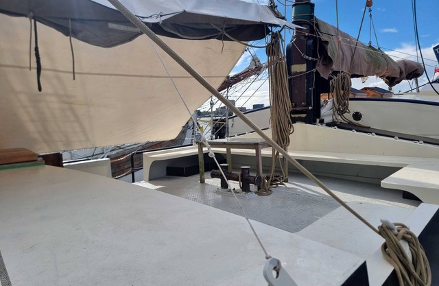 Comfortable sustainable and authentic ship Amsterdam