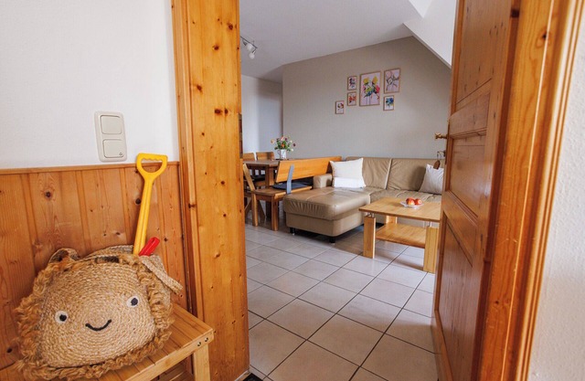 Comfortable vacation apartment with large family bed