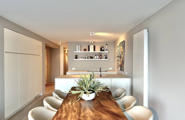 comfy design apartment with garden and sea view