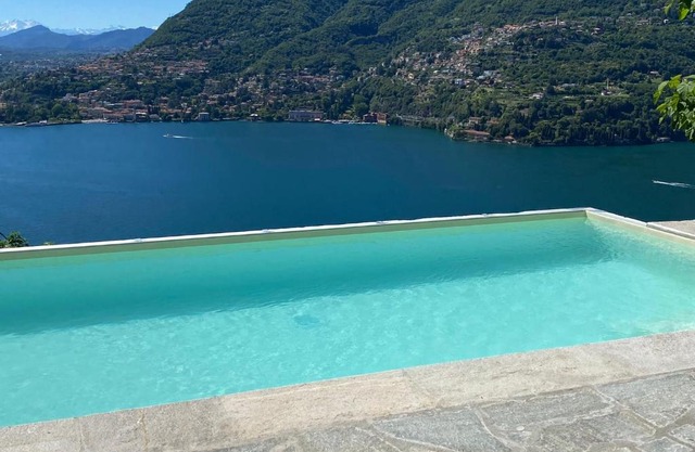 Como Lake astonishing view from Pool