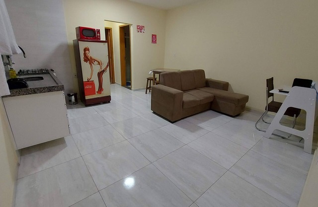 Complete apartment for up to 4 people in front of SP Metro