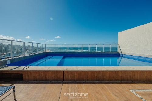 Condo. c/Piscina e Academia a 70m da Praia - SMA