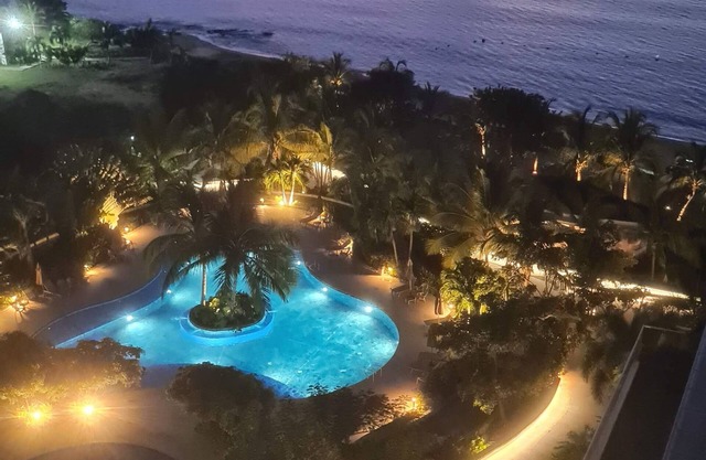 Condominio Frente al mar Para Relajarse en Vacaciones