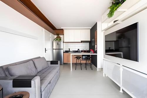 Conforto e vista do 17º andar | A/C e Wi-Fi 500Mb